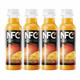  限地区：农夫山泉 NFC果汁（冷藏型）鲜榨芒果混合汁 300ml*4瓶　