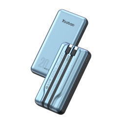 yoobao 羽博 充电宝20000毫安时自带线小巧轻便22.