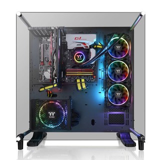 Thermaltake 曜越 Core P5 TG V2 ATX机箱 半侧透 黑色