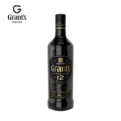 Grant's 格兰 三桶陈酿12年调配苏格兰威士忌700ml