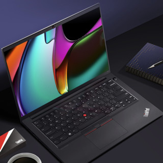 ThinkPad 思考本 E14 2021款 五代锐龙版 14.0英寸 商务本 黑色（锐龙R5-5600U、核芯显卡、16GB、512GB SSD、1080P、60Hz、20YE0007CD）