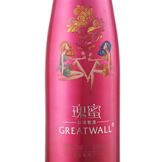 GREATWALL 长城葡萄酒 瑰蜜 蓬莱甜型红葡萄酒 650ml