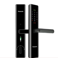 Panasonic 松下 V-G111F 智能指纹电子锁 执手款 黑色
