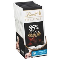 Lindt 瑞士莲 EXCELLENCE特醇 85%可可超黑巧克力 99g