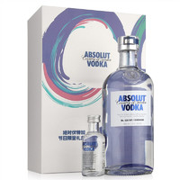 ABSOLUT VODKA 绝对伏特加 伏特加 原味 40%vol 700ml 节日限量礼盒装