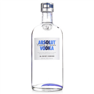 ABSOLUT VODKA 绝对伏特加 伏特加 原味 40%vol 700ml 节日限量礼盒装