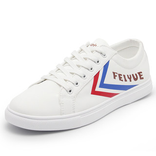 Feiyue. 飞跃 中性运动帆布鞋 CMD-273 白/红/蓝 44