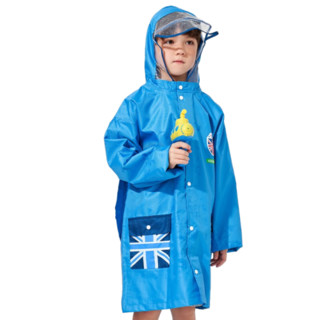 kocotree kk树 KQ15438 儿童雨衣 经典款 蓝色 S