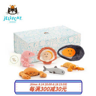 jELLYCAT 美味海鲜礼盒毛绒玩具礼盒生日送礼 美味海鲜礼盒