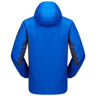 骆驼牌 男子三合一冲锋衣 P6W245714 蓝色 XXL