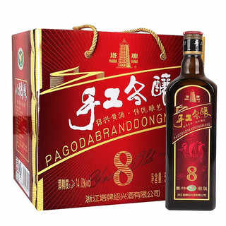 塔牌 八年手工冬酿 500ml*6瓶 礼盒装