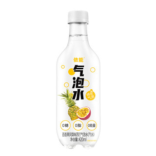 yineng 依能 气泡水 百香果凤梨味 420ml*6瓶