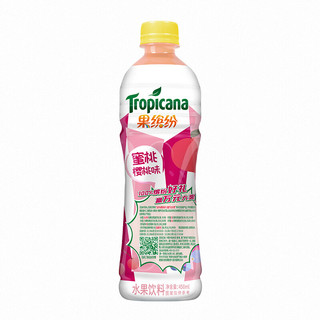 Tropicana 纯果乐 果缤纷 水果饮料 蜜桃樱桃味 500ml*15瓶