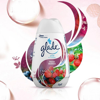 Glade 佳丽 清香空间固体清香胶 170g*2瓶 清新莓果