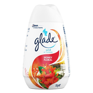 Glade 佳丽 清香空间固体清香胶 170g*4瓶 清新柠檬+花蜜芳香+薰衣草桃花+清新莓果