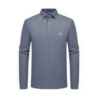 goldlion 金利来 男士长袖POLO衫 TLFA045-KI122 蓝色 XL