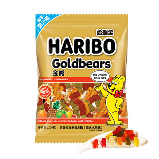 HARIBO 哈瑞宝 金熊橡皮糖 混合水果味 200g