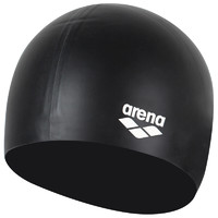 PLUS会员：arena 阿瑞娜 中性泳帽 ACG210-BLK 黑色