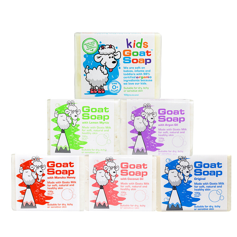 billie goat soap 比利山羊奶 儿童沐浴皂