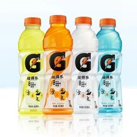 GATORADE 佳得乐 运动饮料 蓝莓味+冰橙味 600ml*4瓶