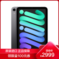 Apple 苹果 iPad mini6 8.3英寸2021新款Wifi版 64G 深灰色