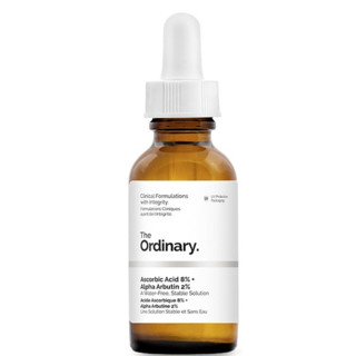 The Ordinary 8％维生素C 2％α熊果苷精华 30ml