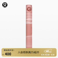 lululemon 露露乐蒙丨The Reversible 瑜伽垫 3mm *Marble LU9A78S 玫瑰粉/白色/玫瑰粉 3mm