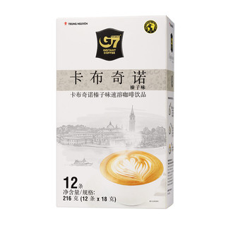 G7 COFFEE 中原咖啡 卡布奇诺 榛子味 216g
