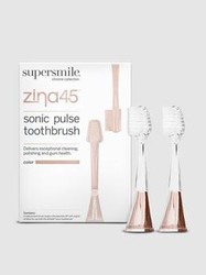 supersmile Zina45™ Sonic Pulse Toothbrush Replacement Heads 2 HEADS