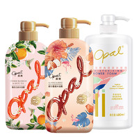 opal 澳宝 沐浴露（经典滋润 680ml+甜杏蔷薇 500ml+橙花白茶 500ml ）