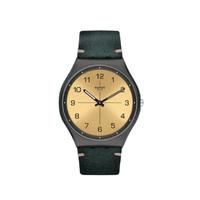 swatch 斯沃琪 SKIN IRONY系列 42毫米石英腕表 SS07M101