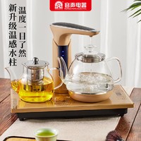 Ronshen 容声 全自动上水电热烧水壶玻璃透明家用抽水式煮茶泡茶专用茶炉器