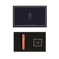 EY-PRODUCTS 意外设计 钢笔 时光系列 珊瑚橙 F尖 墨囊礼盒装