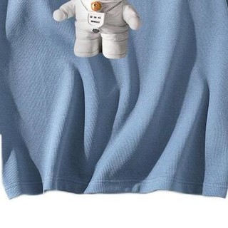 NASA SOLAR 男女款圆领短袖T恤 8038 深蓝色 6XL