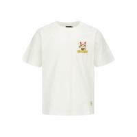 EVISU 惠美寿 男士圆领短袖T恤 2ESHTM2TS525XXCT 白色 S