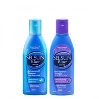Selsun blue 洗发水套装 (滋养修护200ml+深层洁净200ml)