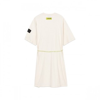 SKECHERS 斯凯奇 漫步系列 女子连衣裙 L121W030/00PS 米白色 S
