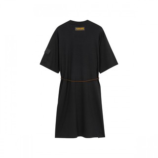 SKECHERS 斯凯奇 漫步系列 女子连衣裙 L121W030/002K 深黑色 S