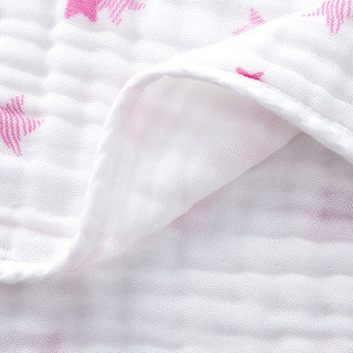 Purcotton 全棉时代 幼儿水洗纱布浴巾 粉色 115*115cm