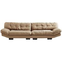 LINSY 林氏家居 致·零感系列 TBS009-A 科技布艺沙发 左双+右双 浅卡色