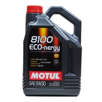 MOTUL 摩特 8100 Eco-nergy 5W-30 全合成润滑油 5L
