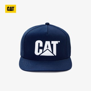 CAT 卡特彼勒 男女款logo印花棒球帽