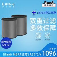 LIFAair 丽风 活性炭桶 LA35（适用于LA510空气净化器）防酸除醛除TVOC除烟味活性炭滤芯滤网