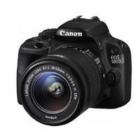 Canon 佳能 100D APS-C画幅 单反相机 黑色 18-55mm f/3.5-5.6 IS STM 单反镜头
