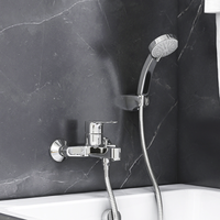 KOHLER 科勒 JULY齐悦系列 7686T-4-CP 挂墙式花洒