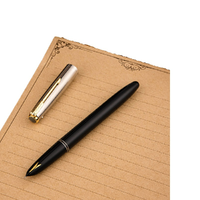 HERO 英雄 钢笔 616S 暗夜黑钢帽 0.38mm 单支盒装