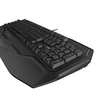 ROCCAT 冰豹 ROC-12-601-BK 104键 有线机械键盘 黑色 无光