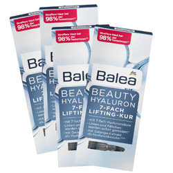 Balea 芭乐雅 7D玻尿酸安瓶精华液 7ml*4（赠 蓝藻面霜50ml）