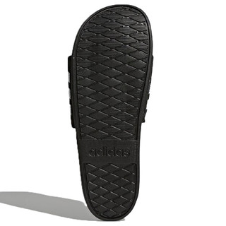adidas 阿迪达斯 Adilette Comfort 中性拖鞋 AP9971 黑色/白色 43