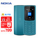 NOKIA 诺基亚 105 4G手机 蓝色